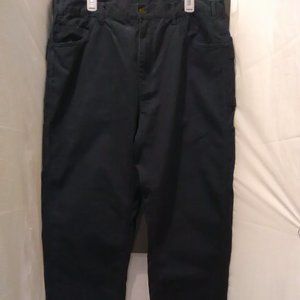 Bernie Work wear Men's Carpenter Pants Color Black Size 38/30